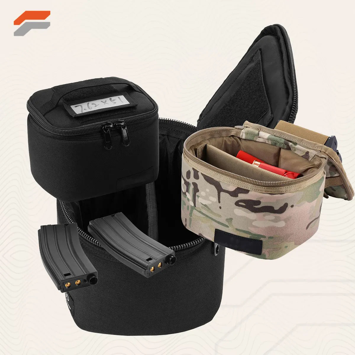 Tactical Ammo Bag Heavy Duty Ammunition Storage