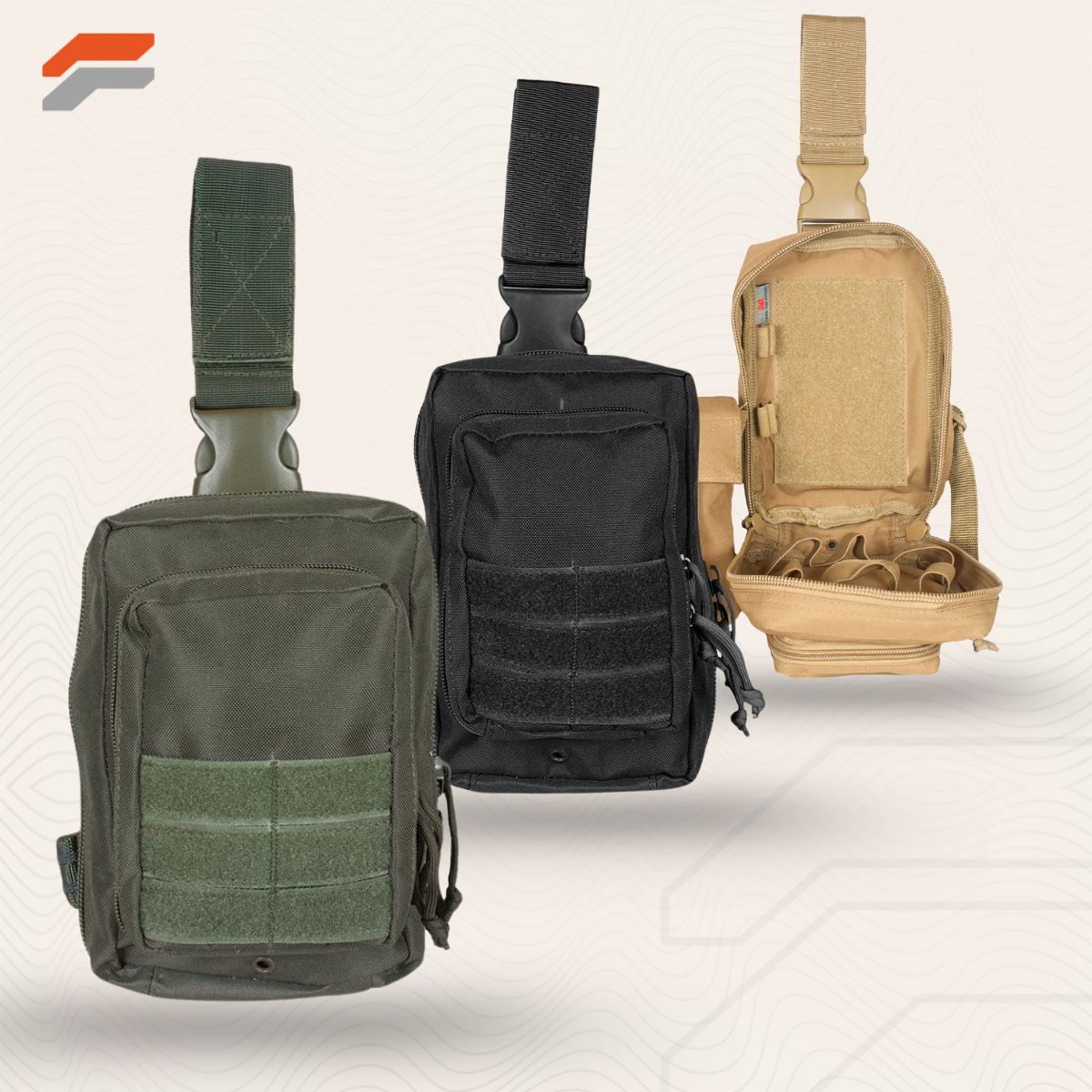 Drop Leg First Responder System Pouch