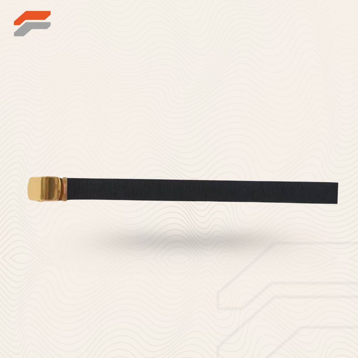 66" Cotton Web Belt, 12 Pack Brass Buckle