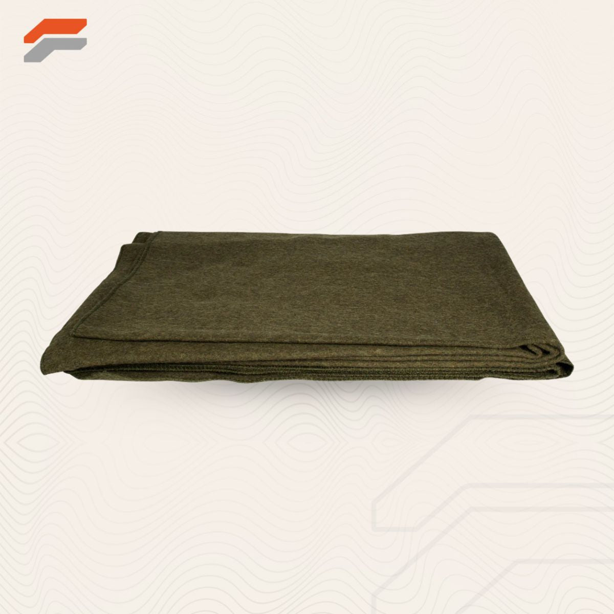 GI Style Wool Blanket - Olive Drab