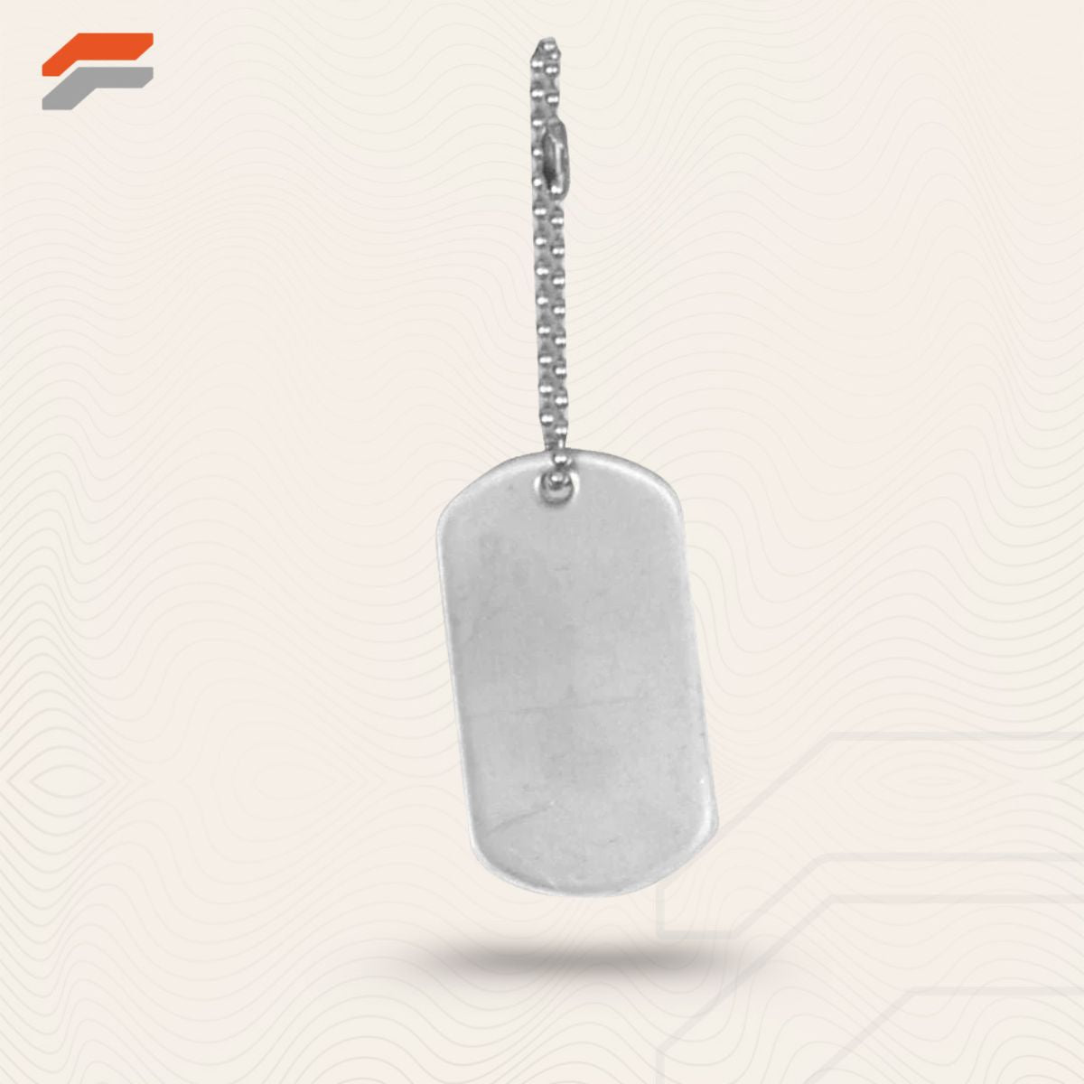 GI Dog Tag 100 Pack - Stainless