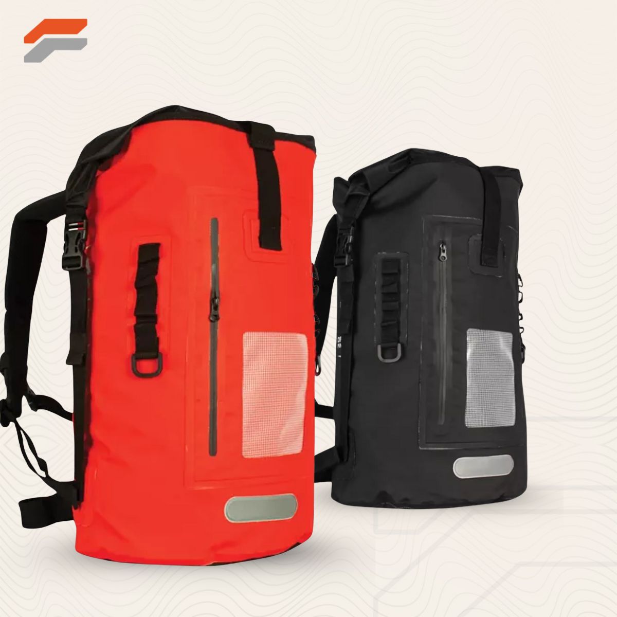 40 Liter Deluxe Waterproof Backpack