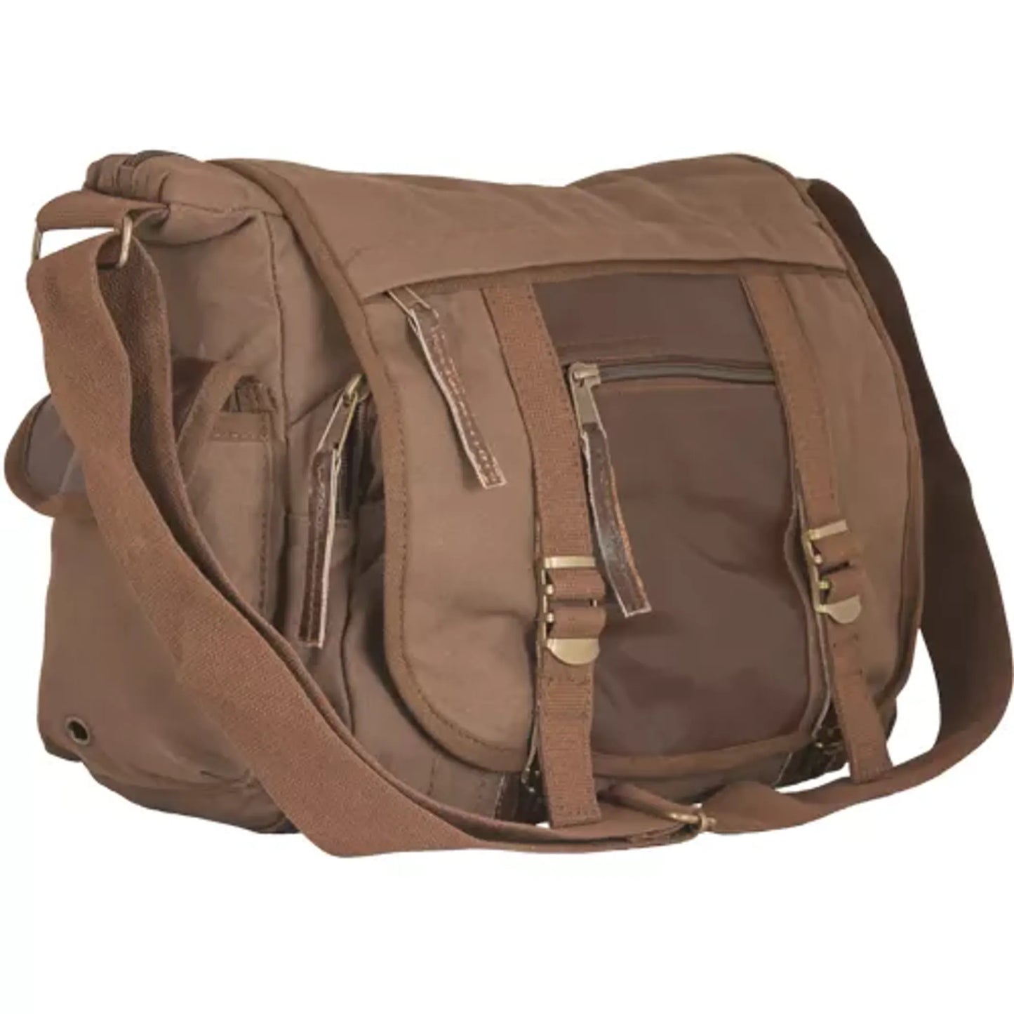 Deluxe Concealed-Carry Messenger Bag - Vintage