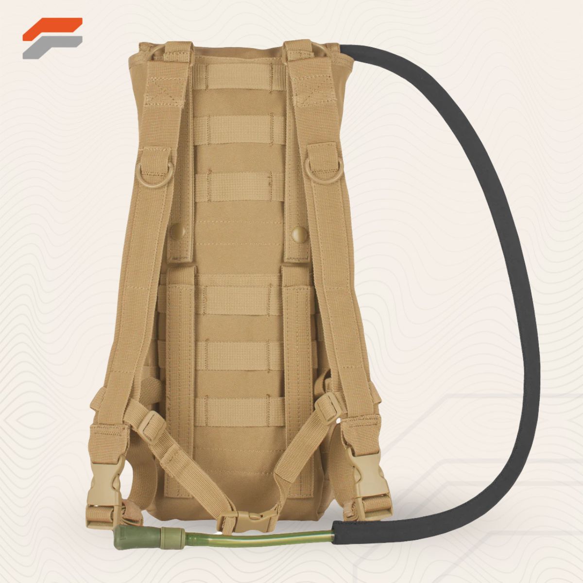 Modular Hydration Carrier With Straps