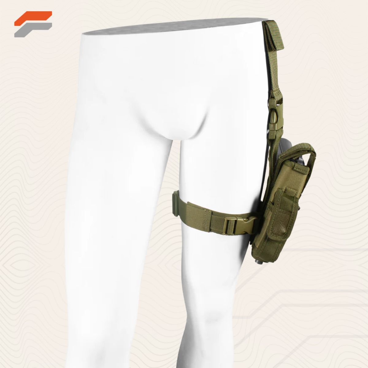 SAS Tactical Leg 5" Holster (Left)