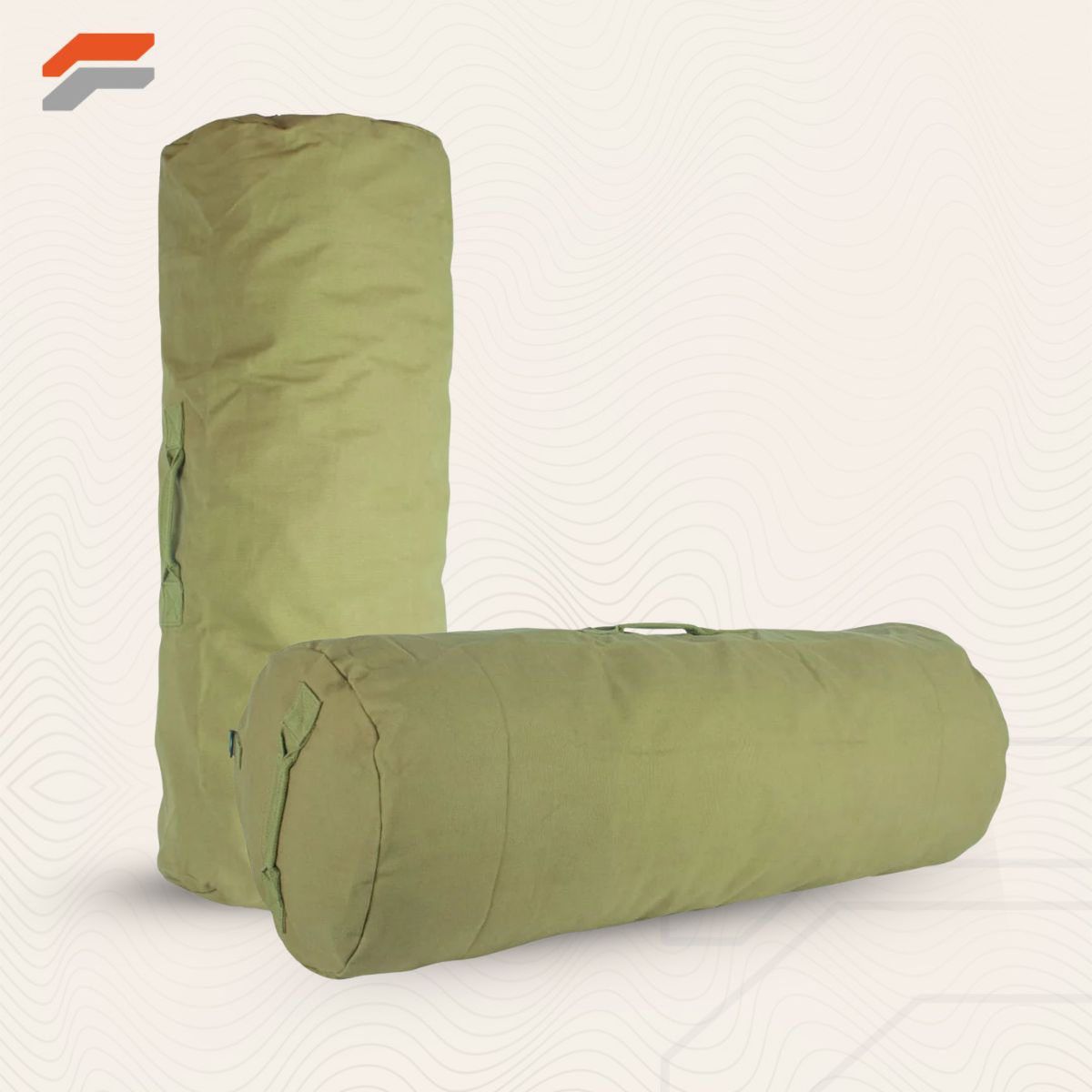 GI Style 21 X 36 Zippered Duffle Bag