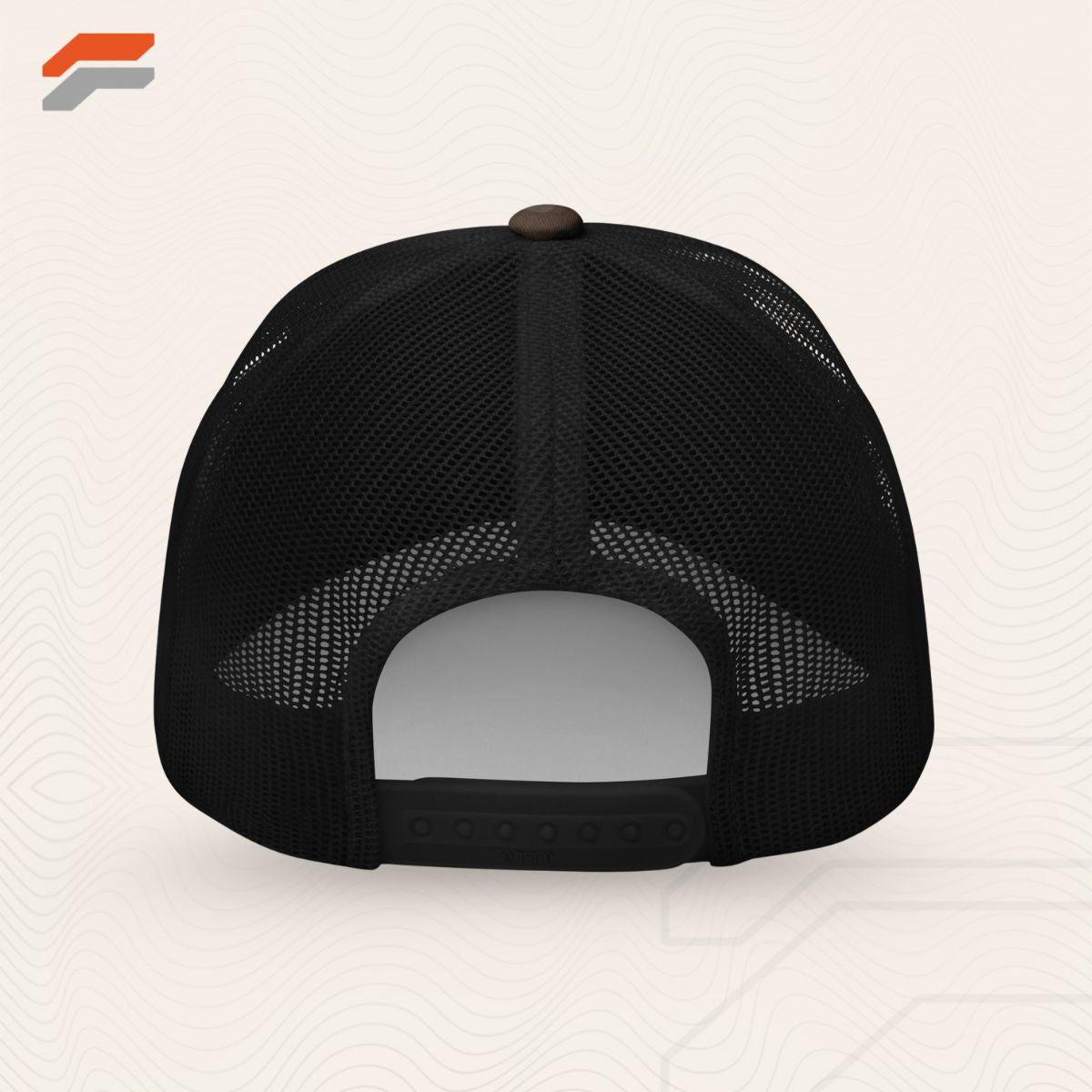 Camouflage trucker hat