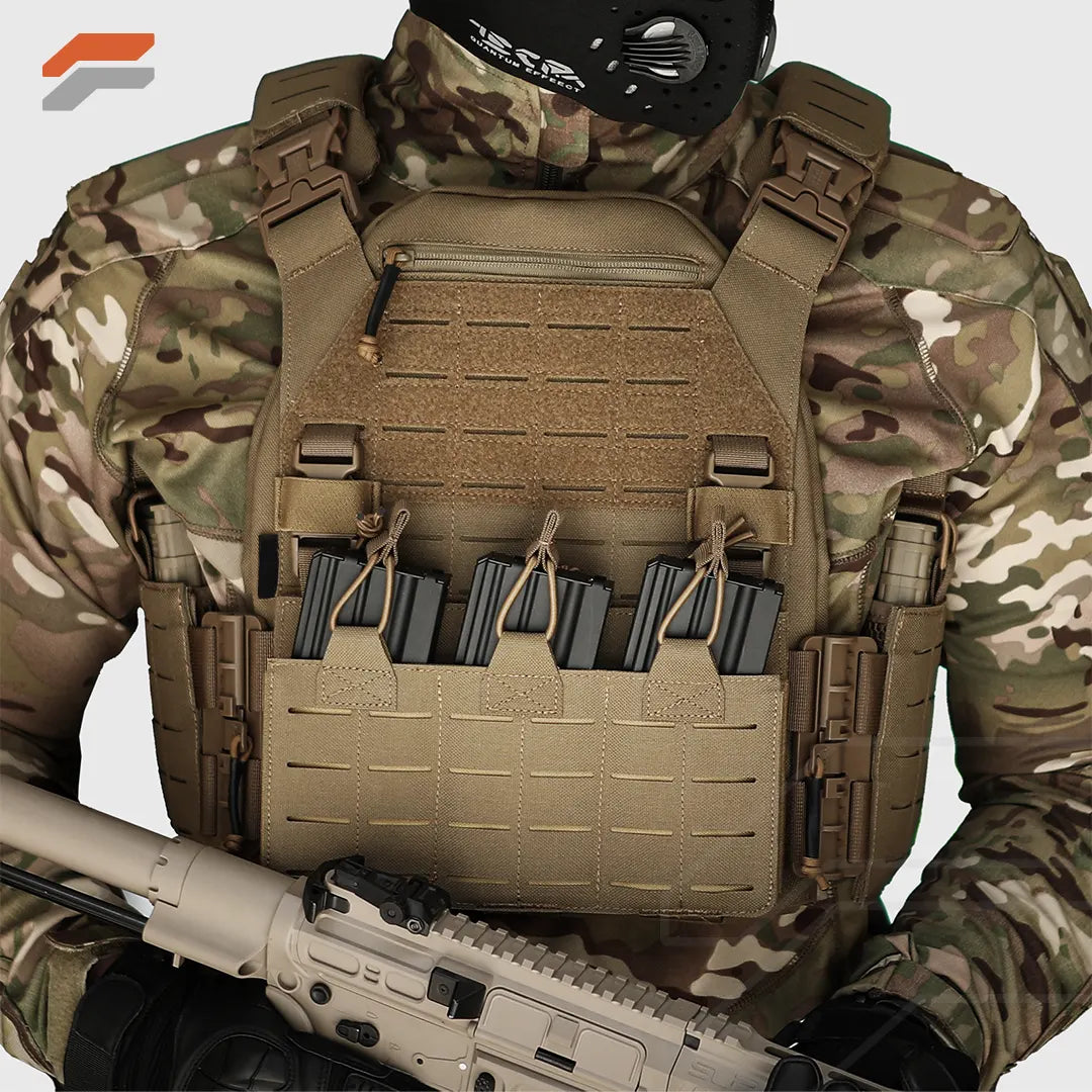 Tactical Vest for Airsoft - Quick Release & Weighted