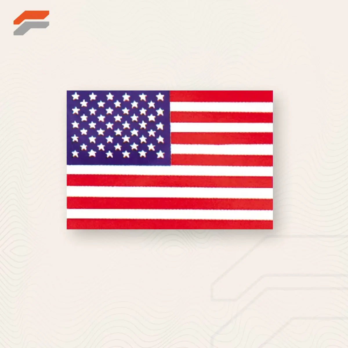 US America Flag Patch