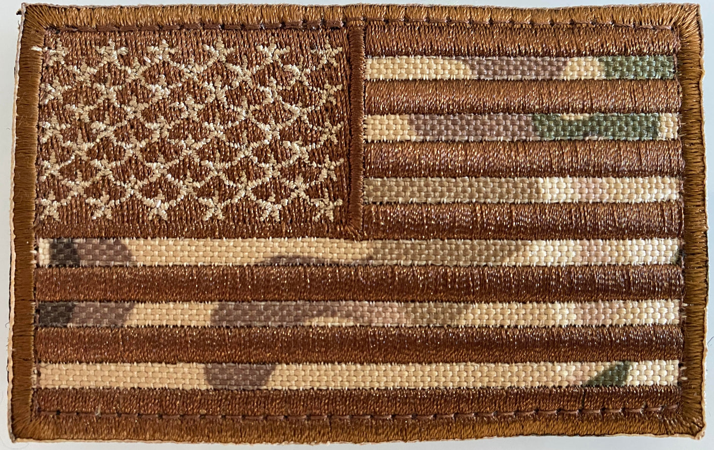 Tactical USA Flag Patch with Detachable Backing