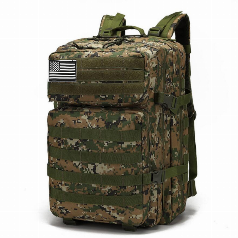 Tactical Military 45L Molle Rucksack Backpack