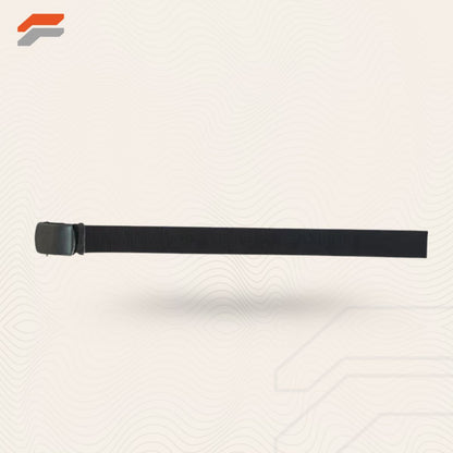 44" Cotton Web Belt, 12 Pack Black Buckle