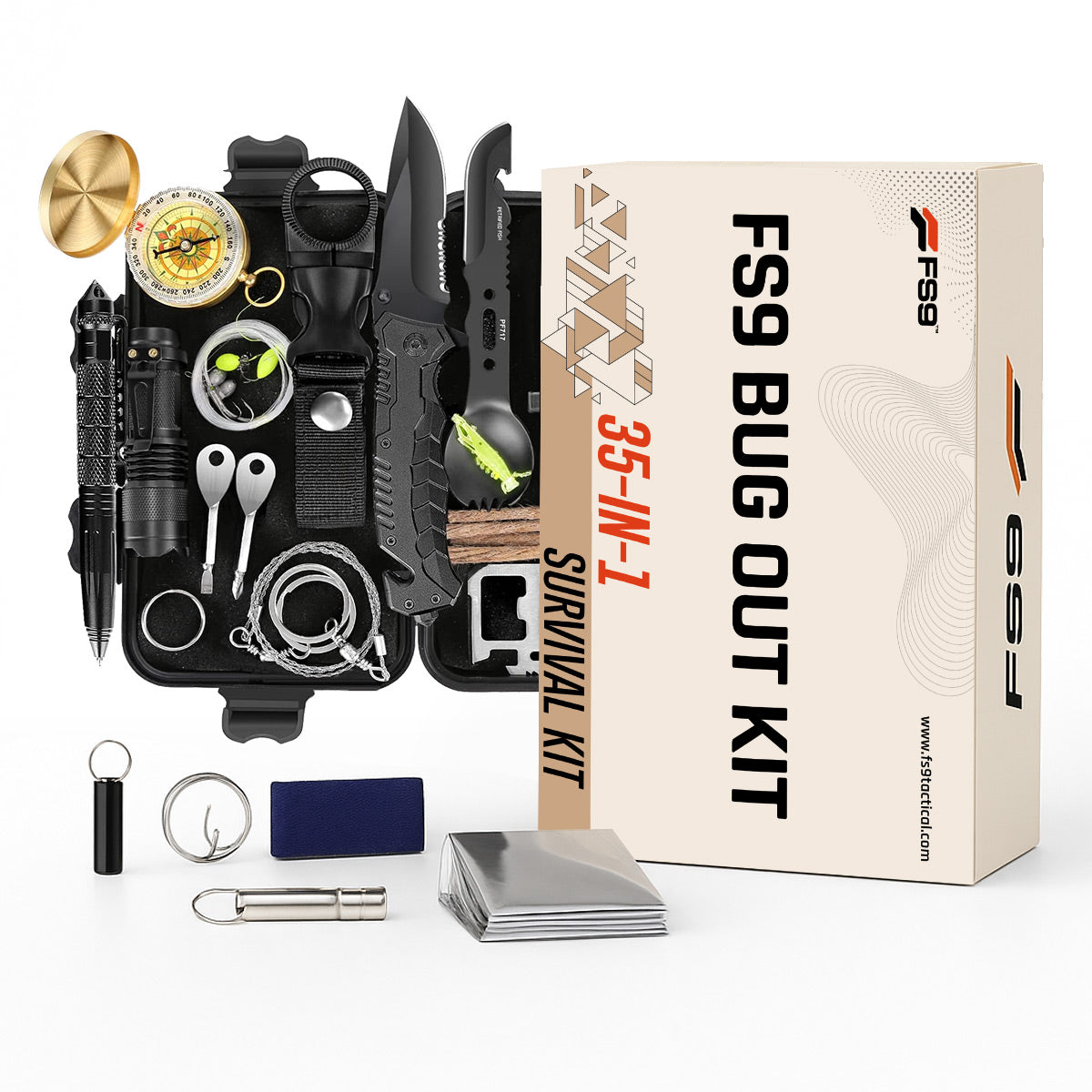 35-IN-1 FS9 BUG OUT KIT