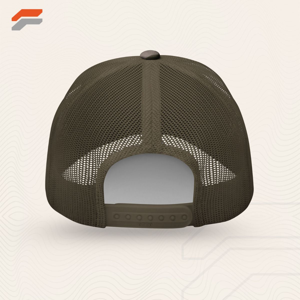 US Map Camouflage Trucker Hat