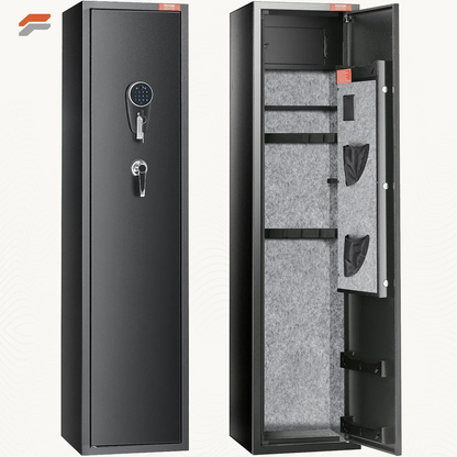 VEVOR Advanced 5-Rifle Gun Safe with Digital Keypad & Secure Locking System
