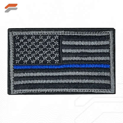 Tactical USA Flag Patch with Detachable Backing