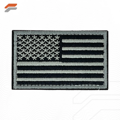 Tactical USA Flag Patch with Detachable Backing