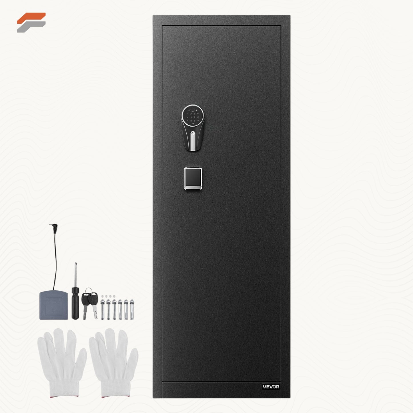 VEVOR Ultimate Fireproof Gun Safe - Secure Long Gun Cabinet with Digital Lock and Quick Access for Rifles and Pistols