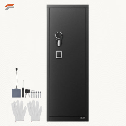VEVOR Ultimate Fireproof Gun Safe - Secure Long Gun Cabinet with Digital Lock and Quick Access for Rifles and Pistols