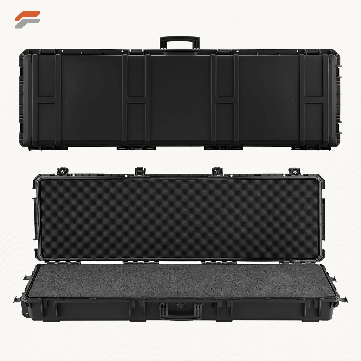 Cap Pack Rifle Storage Heavy-Duty Lockable Rifle Storage Case with D | FS9 Tactical