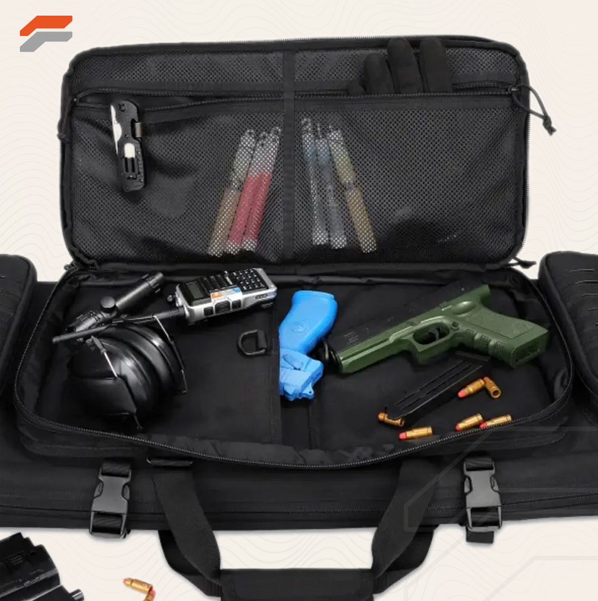 Soft Rifle Case Labels Elite Soft Ranger Rifle Case - Tactical Soft Gun Case | FS9 Tactical