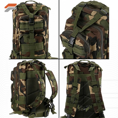 Military Tactical 25L Backpack - MOLLE Assault Pack