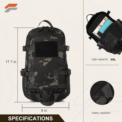 Military Tactical Backpack for Outdoor Hiking