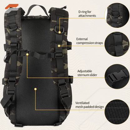 Military Tactical Backpack for Outdoor Hiking