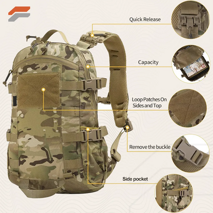 Military Tactical Backpack for Outdoor Hiking