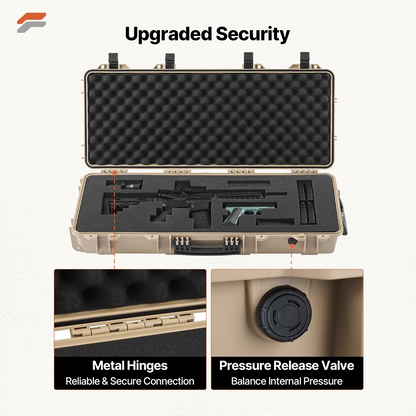 VEVOR Quick Access Gun Safe with Digital Keypad, Removable Shelf & Pistol Rack for Home Security