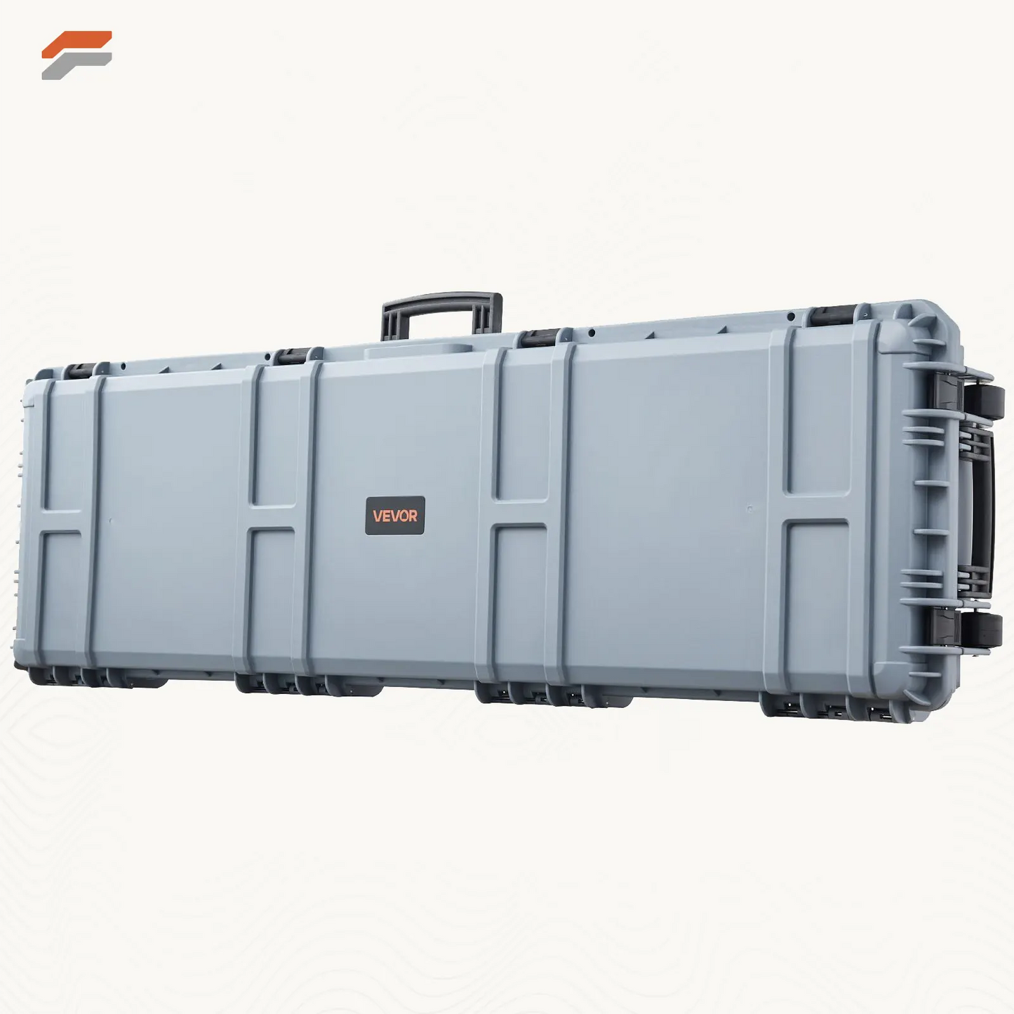 Durable 36-inch Lockable Rifle Case with Pre-cut Foam & Wheels - Waterproof & Dustproof Design