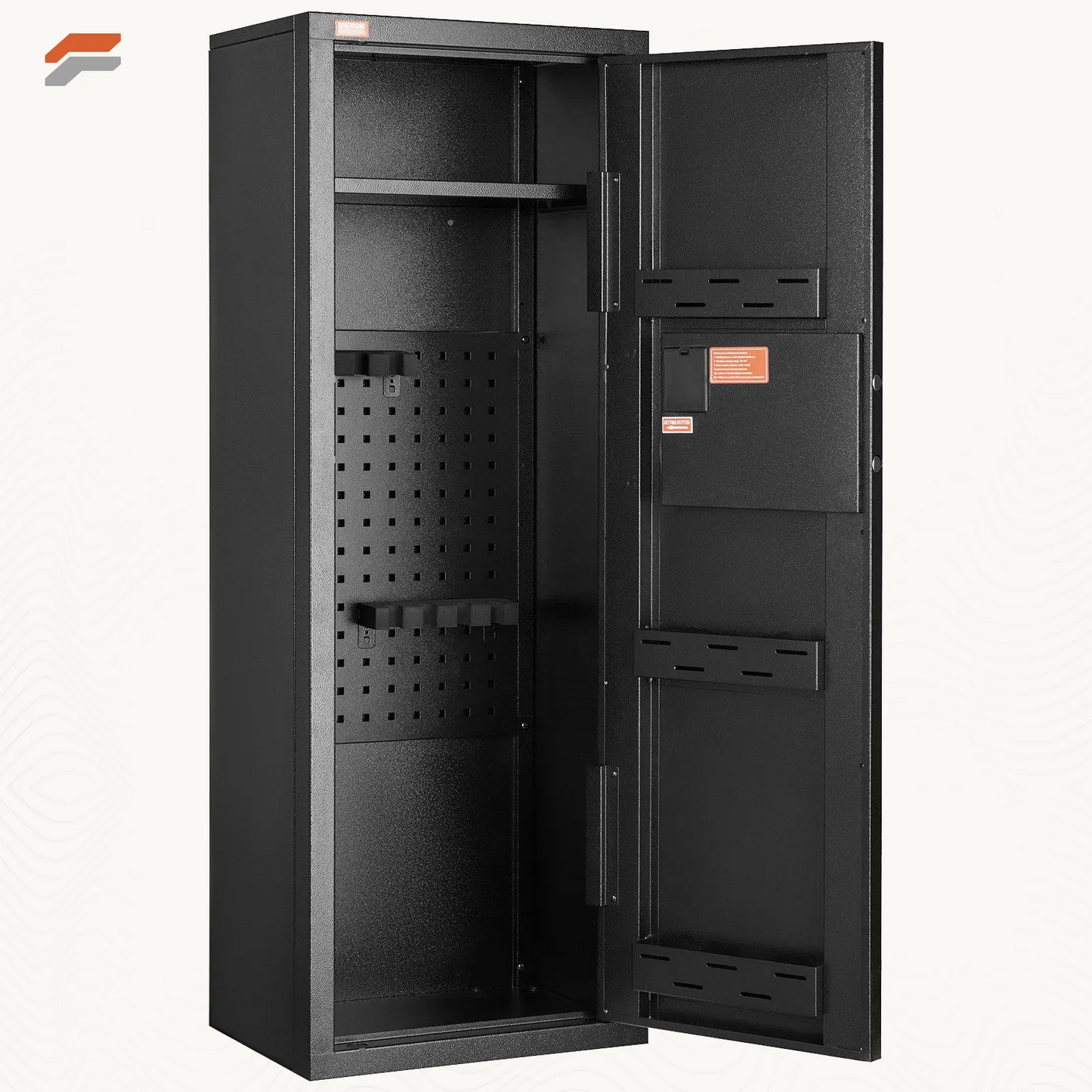 VEVOR Secure 6-8 Rifle Safe with Digital Keypad & Lock for Quick Access Gun Storage
