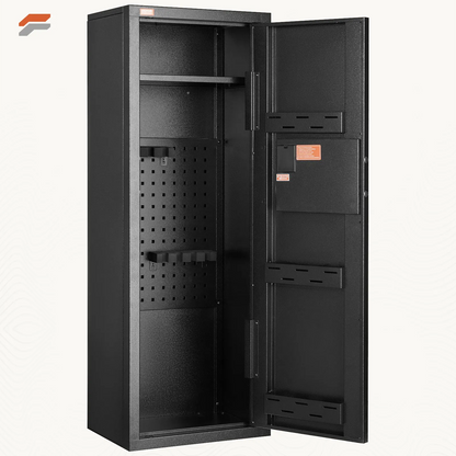 VEVOR Secure 6-8 Rifle Safe with Digital Keypad & Lock for Quick Access Gun Storage