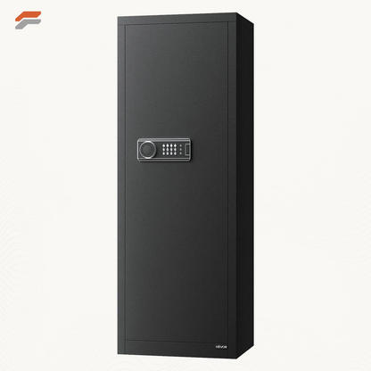 VEVOR Secure Fireproof Rifle Safe with Quick Access - Long Gun Cabinet for Firearms and Ammunition Storage