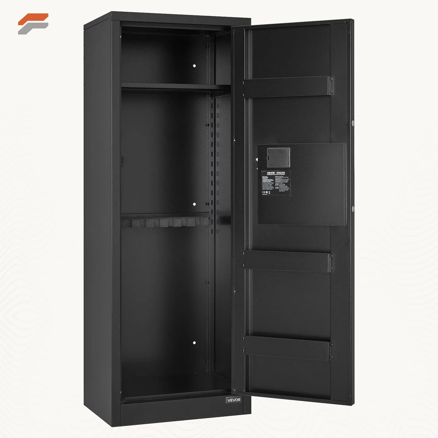 VEVOR Secure Fireproof Rifle Safe with Quick Access - Long Gun Cabinet for Firearms and Ammunition Storage