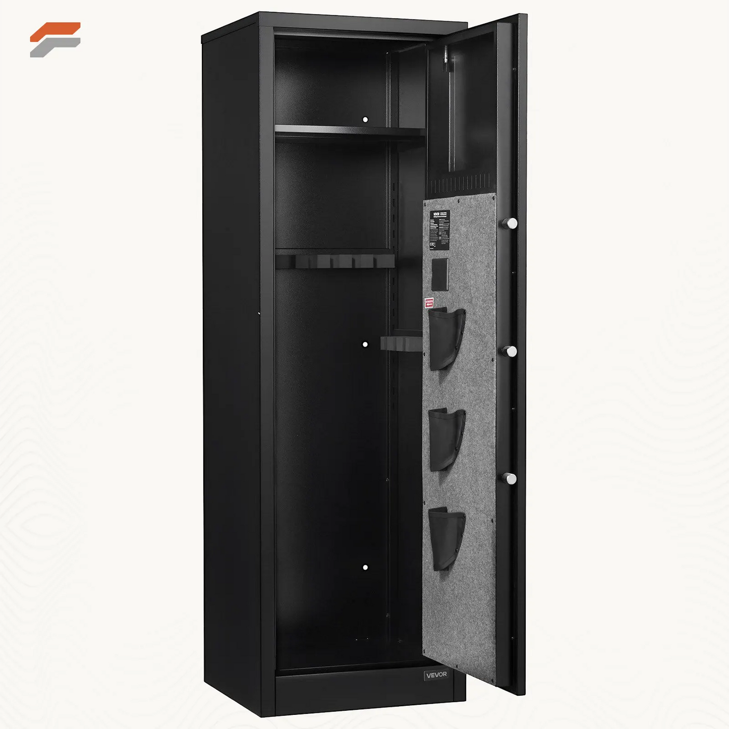 VEVOR Secure Vault: Premium Fireproof Gun Safe for Rifles and Pistols with Digital Lock and Ammo Storage