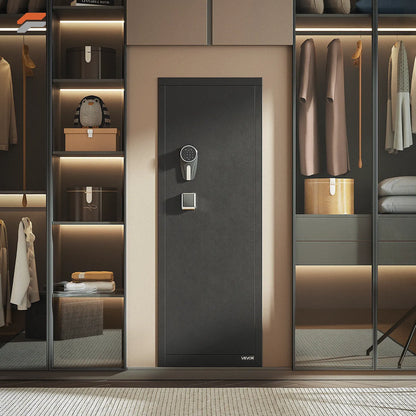VEVOR Ultimate Fireproof Gun Safe - Secure Long Gun Cabinet with Digital Lock and Quick Access for Rifles and Pistols