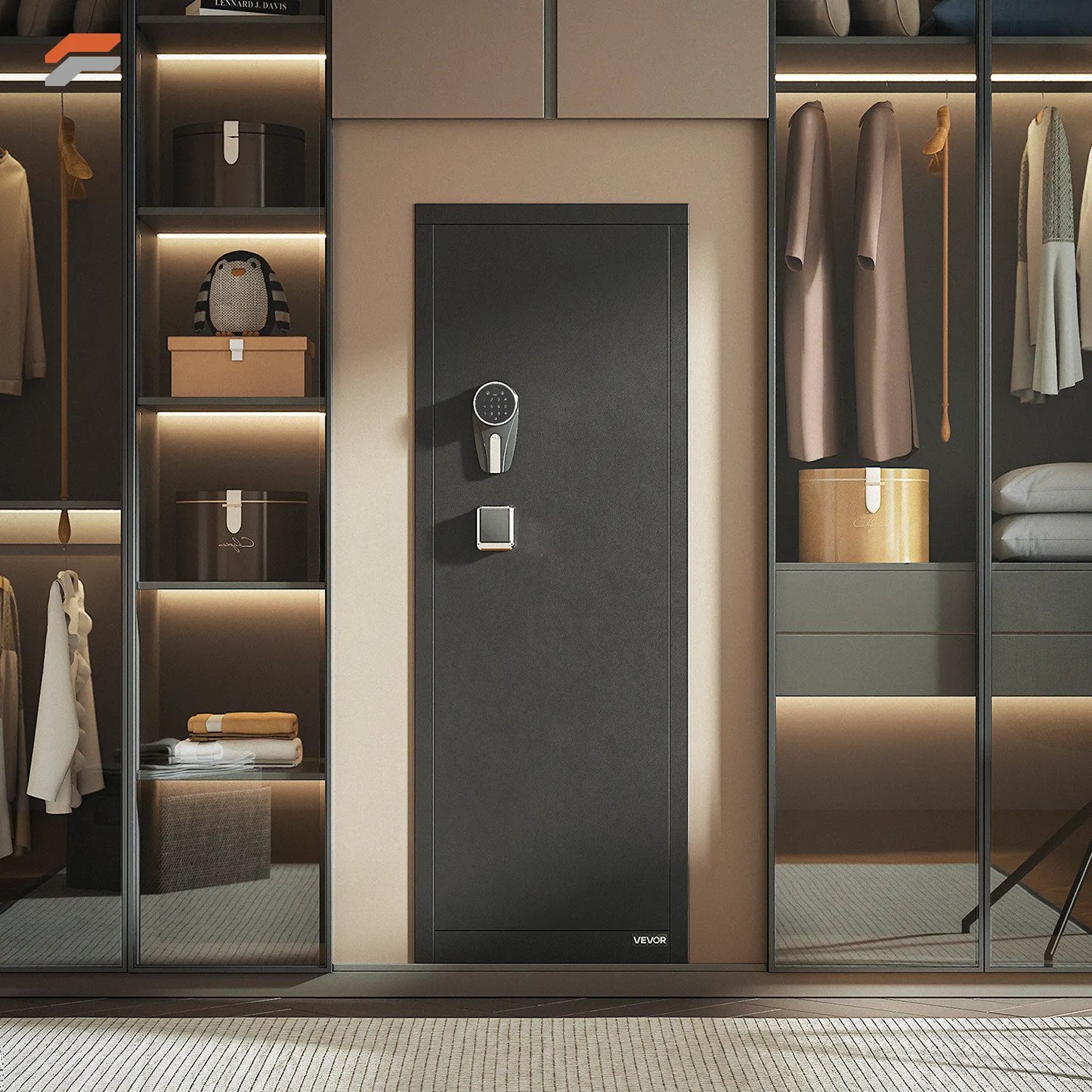 VEVOR Secure Vault: Premium Fireproof Gun Safe for Rifles and Pistols with Digital Lock and Ammo Storage