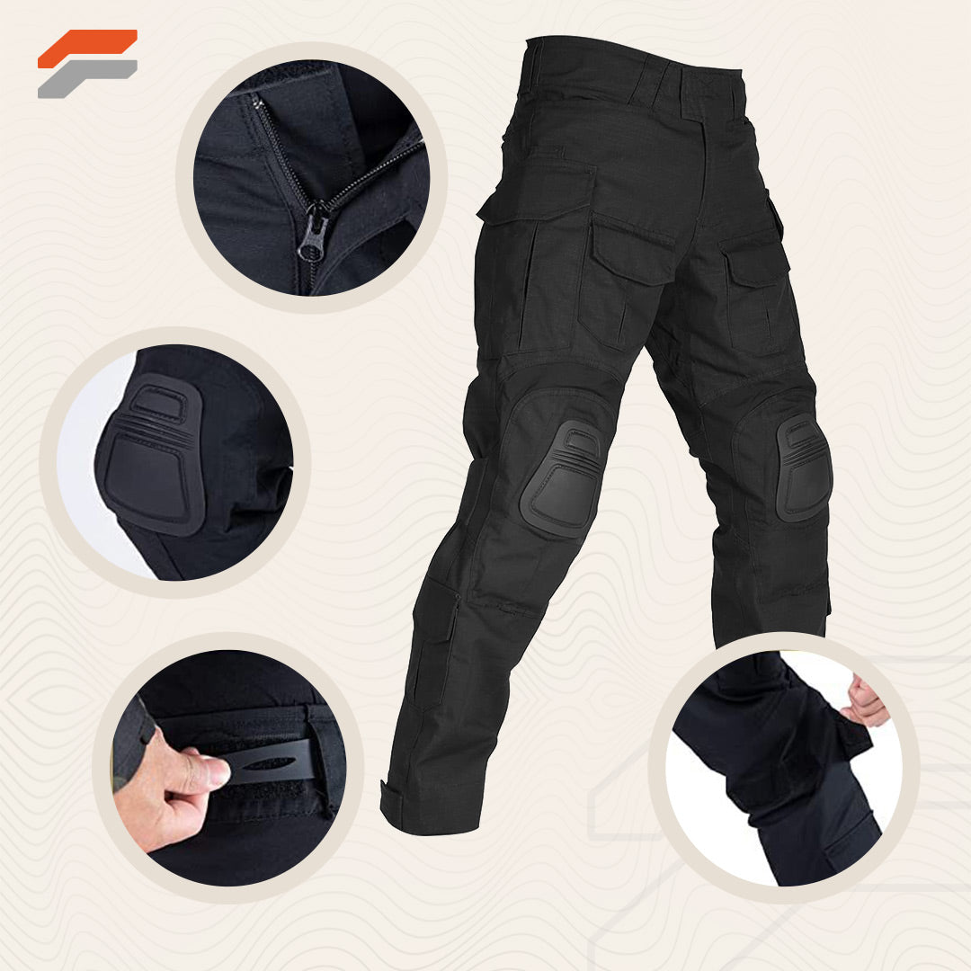 Tactical Combat Pants with Knee Pads for Men