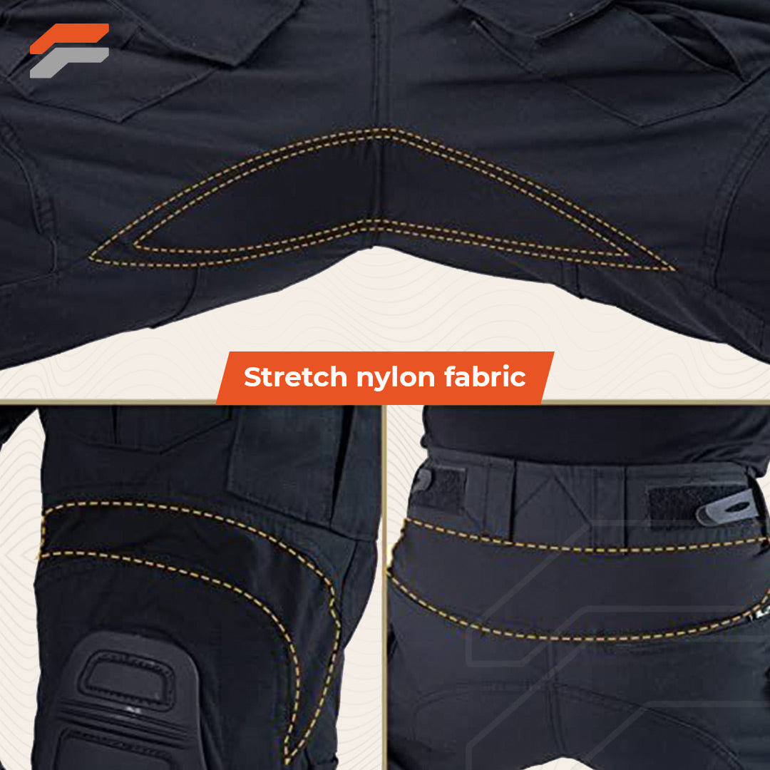 Tactical Combat Pants with Knee Pads for Men