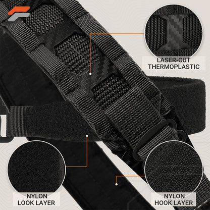 Battle Belt with Quick Release Buckle