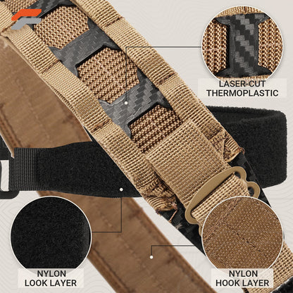 Battle Belt with Quick Release Buckle