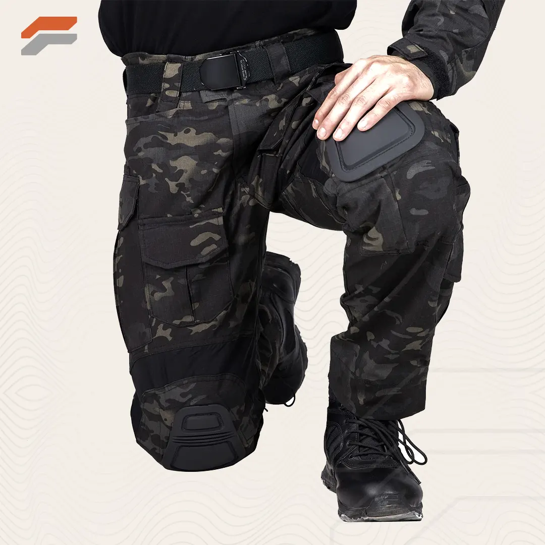 Tactical Combat Pants with Knee Pads for Men