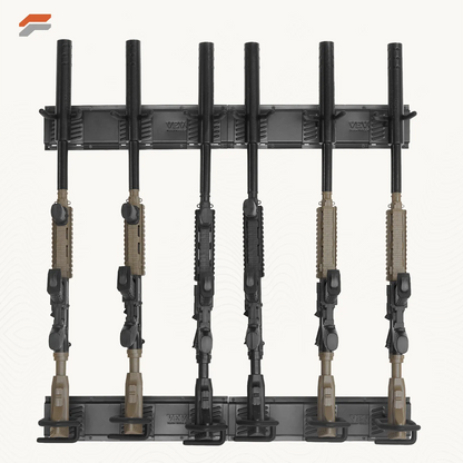 Heavy Duty Wall Mount Gun Rack for Rifles and Shotguns with Soft Padding
