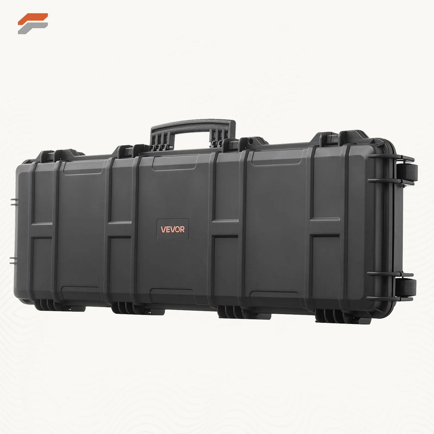 VEVOR Waterproof Hard Rifle Case with Wheels - Lockable Gun Storage for Shotguns and Airsoft Guns, 40 in with Pre-Cut Foam
