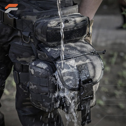 Waterproof Military Tactical Drop Leg Pouch Bag