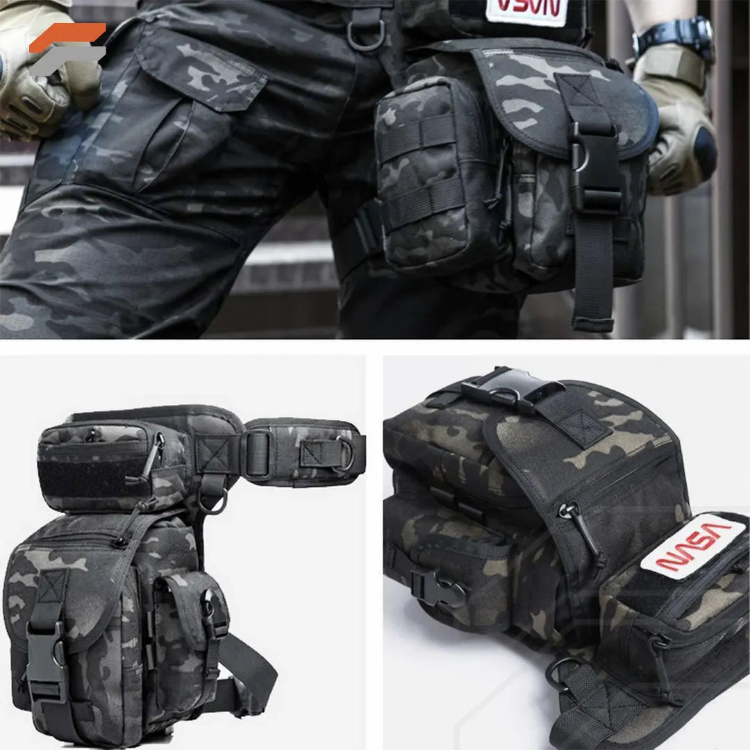 Waterproof Tactical Thigh Bag for Outdoor Adventures