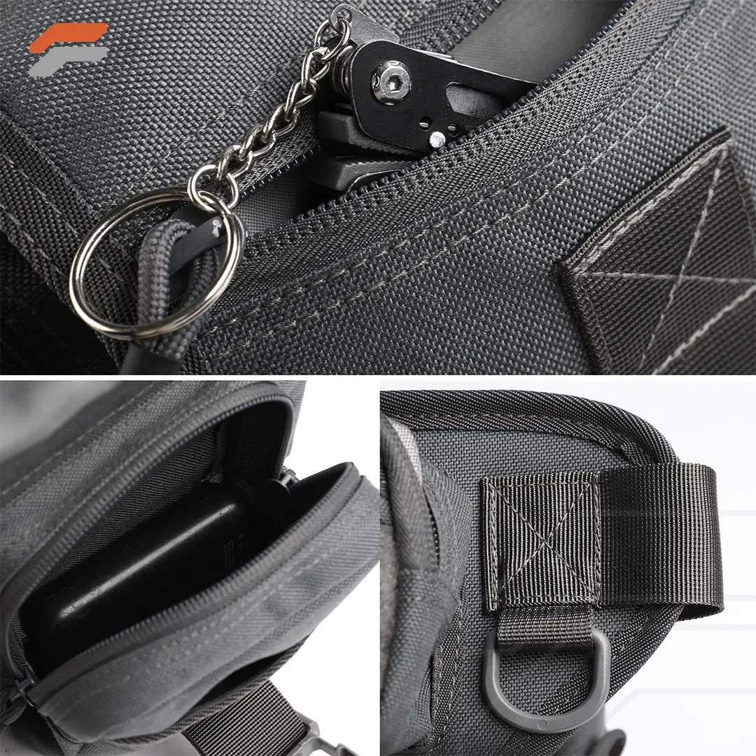 Waterproof Tactical Thigh Bag for Outdoor Adventures