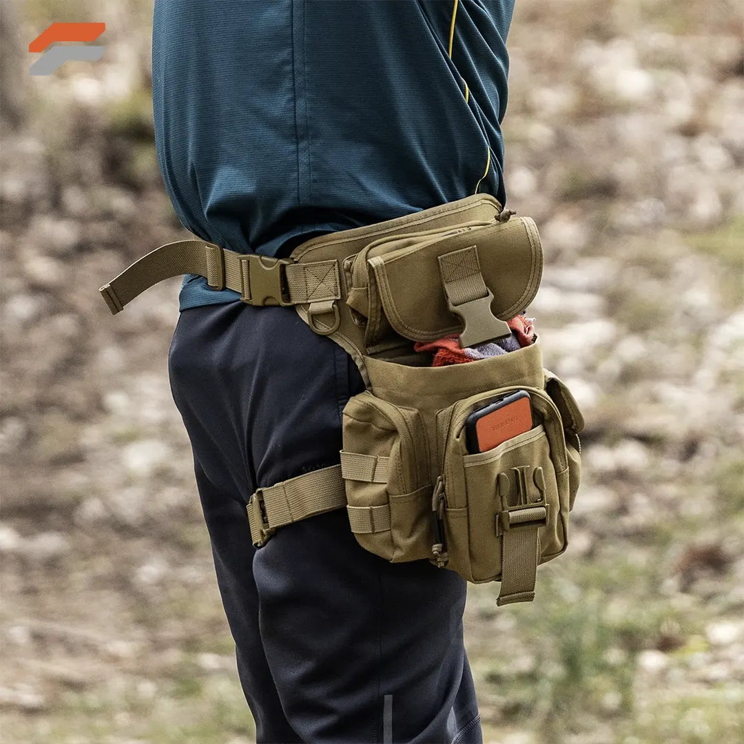 Waterproof Tactical Thigh Bag for Outdoor Adventures