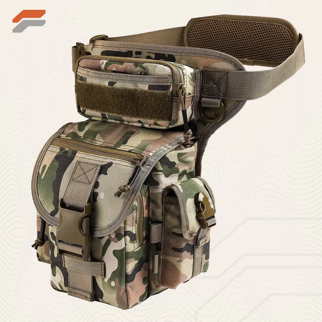 Waterproof Tactical Thigh Bag for Outdoor Adventures